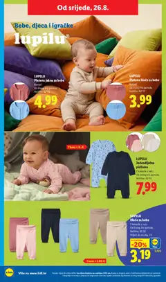 Lidl Katalog - Pregled kataloga iz trgovine Lidl, vrijedi od 24.08.2026 | Stranica: 34 | Proizvodi: Jakna, Hlače, Pidžama, Igračke