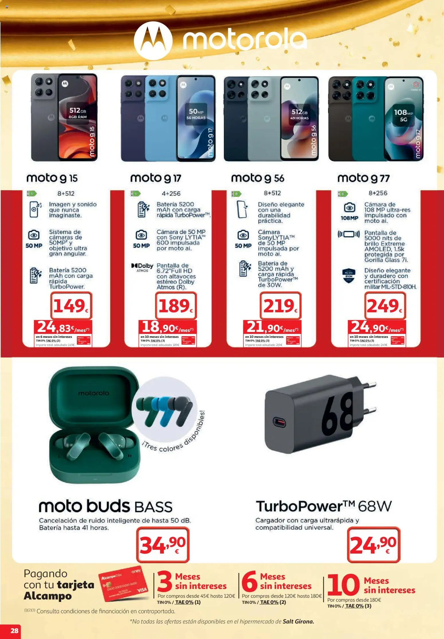 Alcampo folleto Cuenca │ válido desde el 22/10/2026 | Página: 28 | Productos: Altavoces, Cámara, Batería