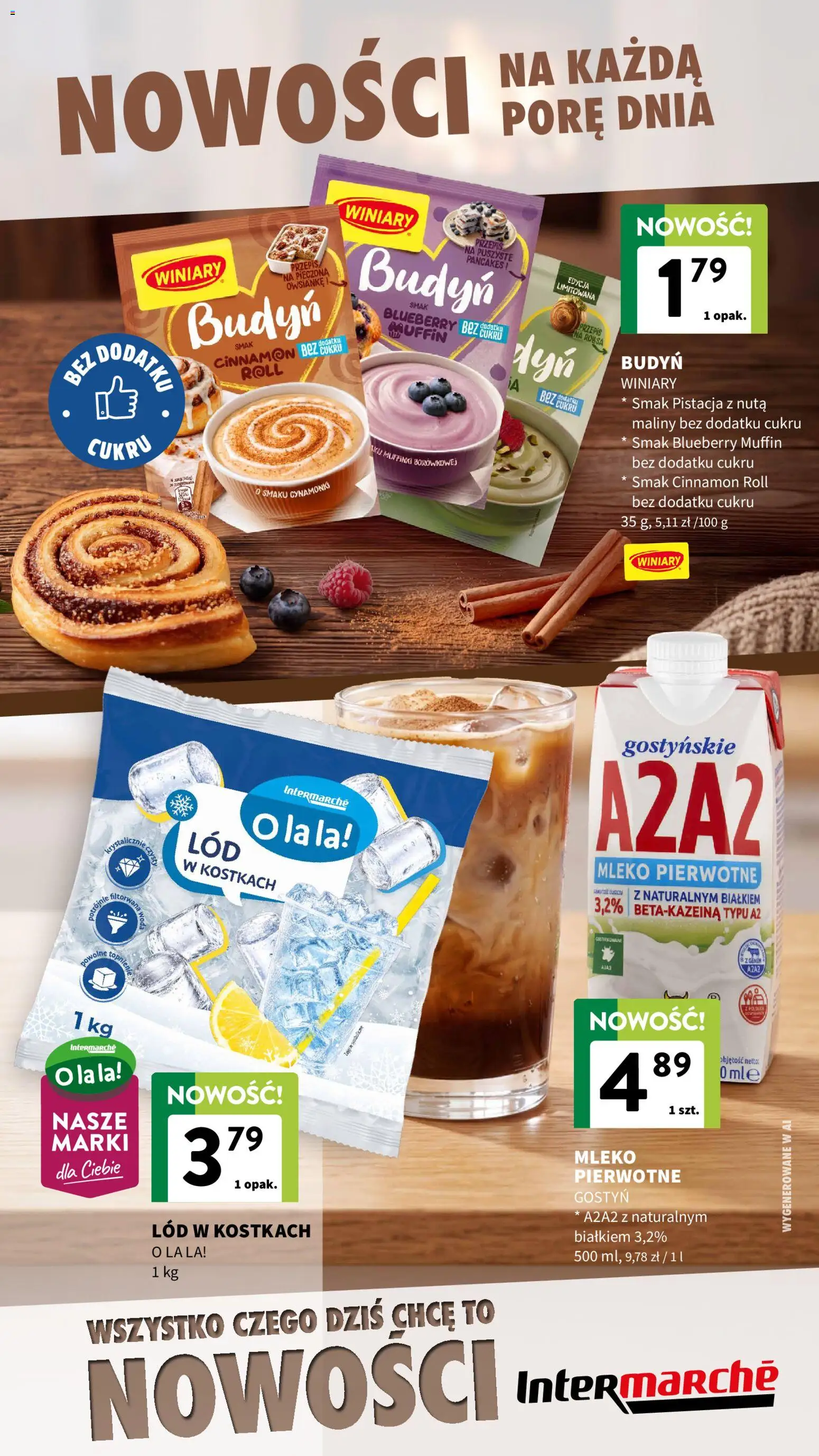 Intermarche gazetka - Nowości Wrzesień od 09.09.2026 | Strona: 5 | Produkty: Top, Mleko, Muffinki, Pancakes