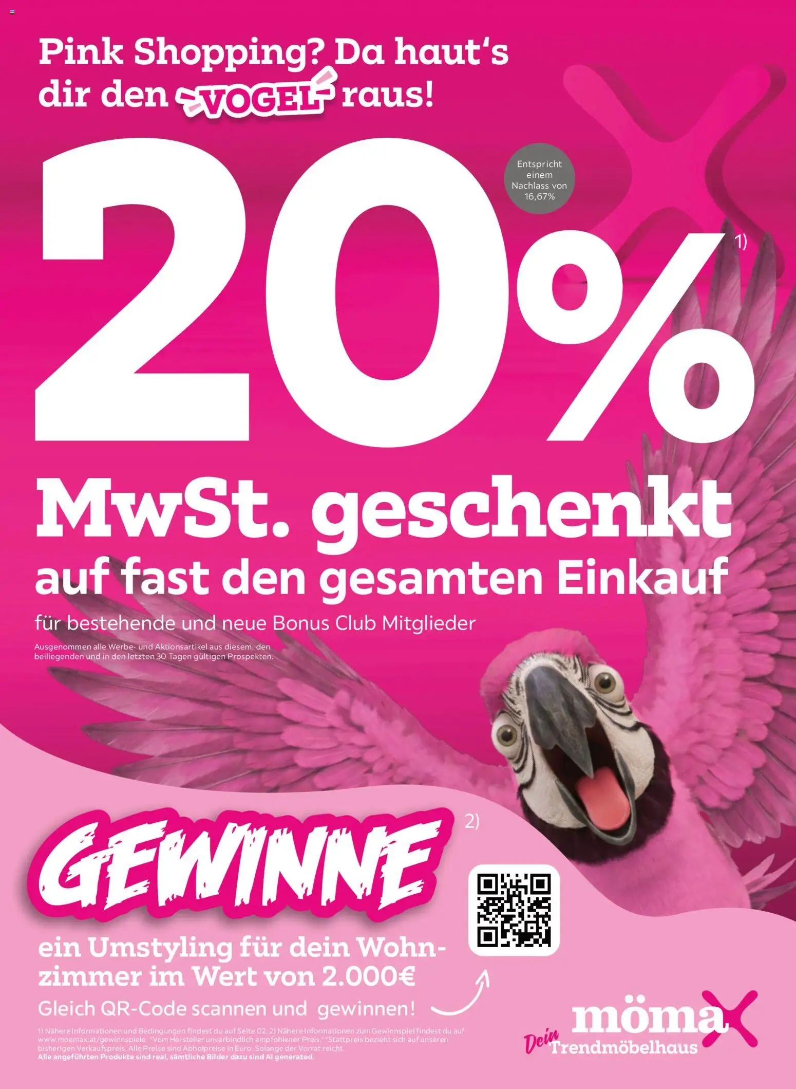 Mömax Prospekt aktuell gültig ab 01.09.2026 | Seite: 1