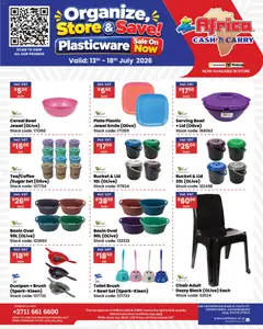Africa Cash & Carry specials catalogue – valid from 13/07/2026