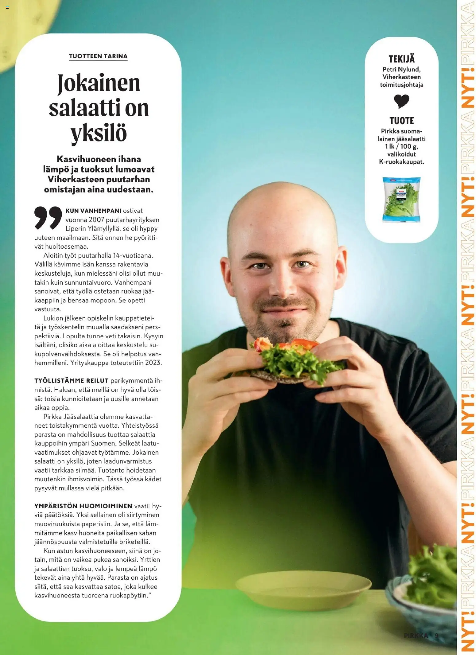 K-Citymarket tarjoukset - Pirkka – voimassa 06.05.2026 alkaen | Sivu: 9 | Tuotteet: Salaatti