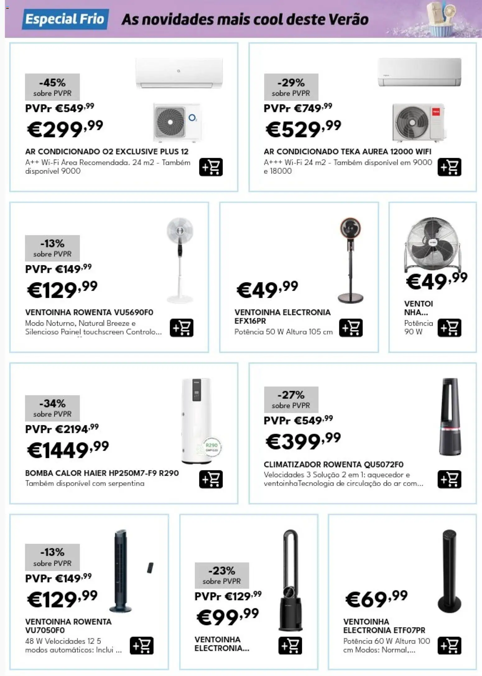Radio Popular Especial Frio │ válido de 15/07/2026 | Página: 5 | Produtos: Aquecedor, Ar condicionado