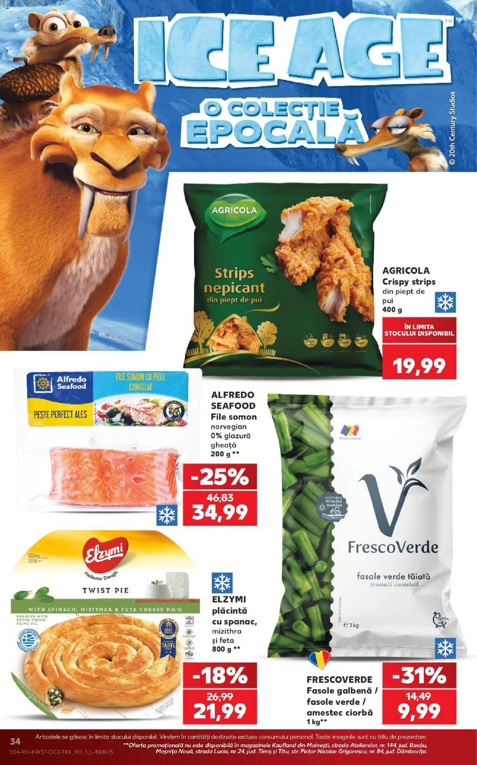 Kaufland Slatina 09.09.2026 - Revista si Oferta | Pagină: 34 | Produse: Ciorba, Pește, Fasole verde, Amestec