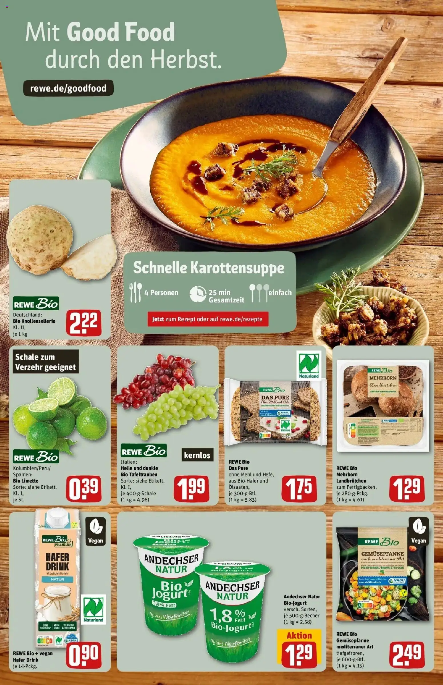 REWE Prospekt ab 05.10.2026 zum Blättern » Angebote | Seite: 6 | Produkte: Mehl, Limette