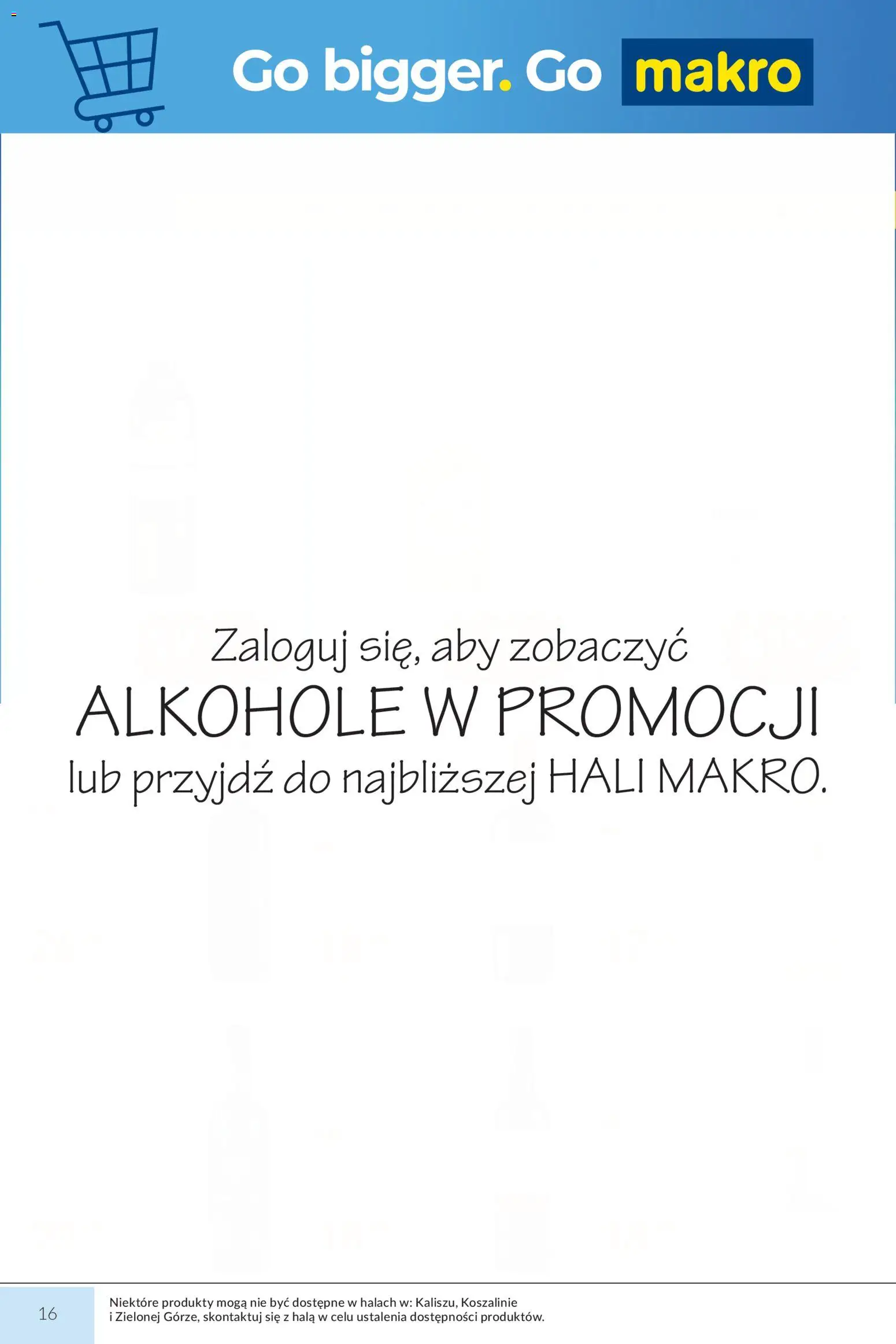 Makro gazetka od 18.08.2026 | Strona: 16 | Produkty: Alkohole
