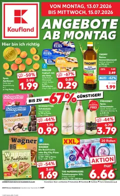 Náhled letáku Kaufland Německo leták - Bremen od 13.07.2026