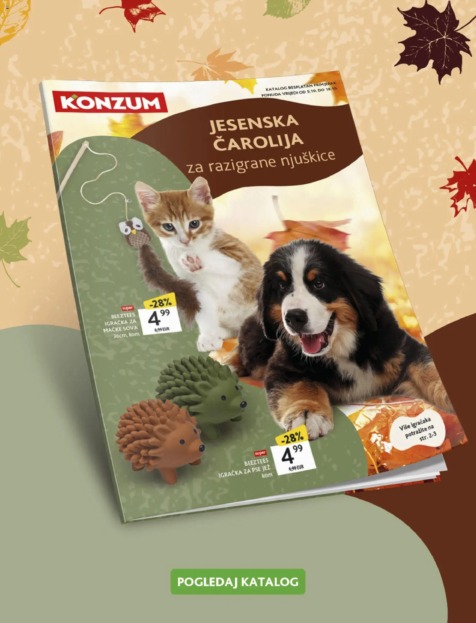 Konzum katalog | vrijedi od 07.10.2026 | Stranica: 61 | Proizvodi: Igračka
