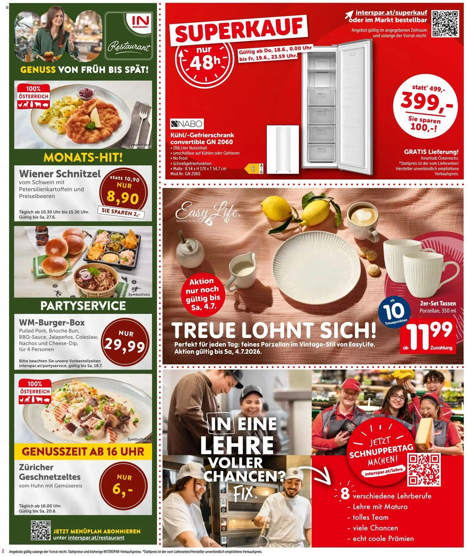 Interspar - Flugblatt gültig ab 18.06.2026 | Seite: 2 | Produkte: Uhr