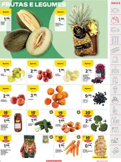 Pré-visualização Continente folheto válido de 23/06/2026 | Página: 9 | Produtos: Curgete, Maça, Tomate, Cenoura