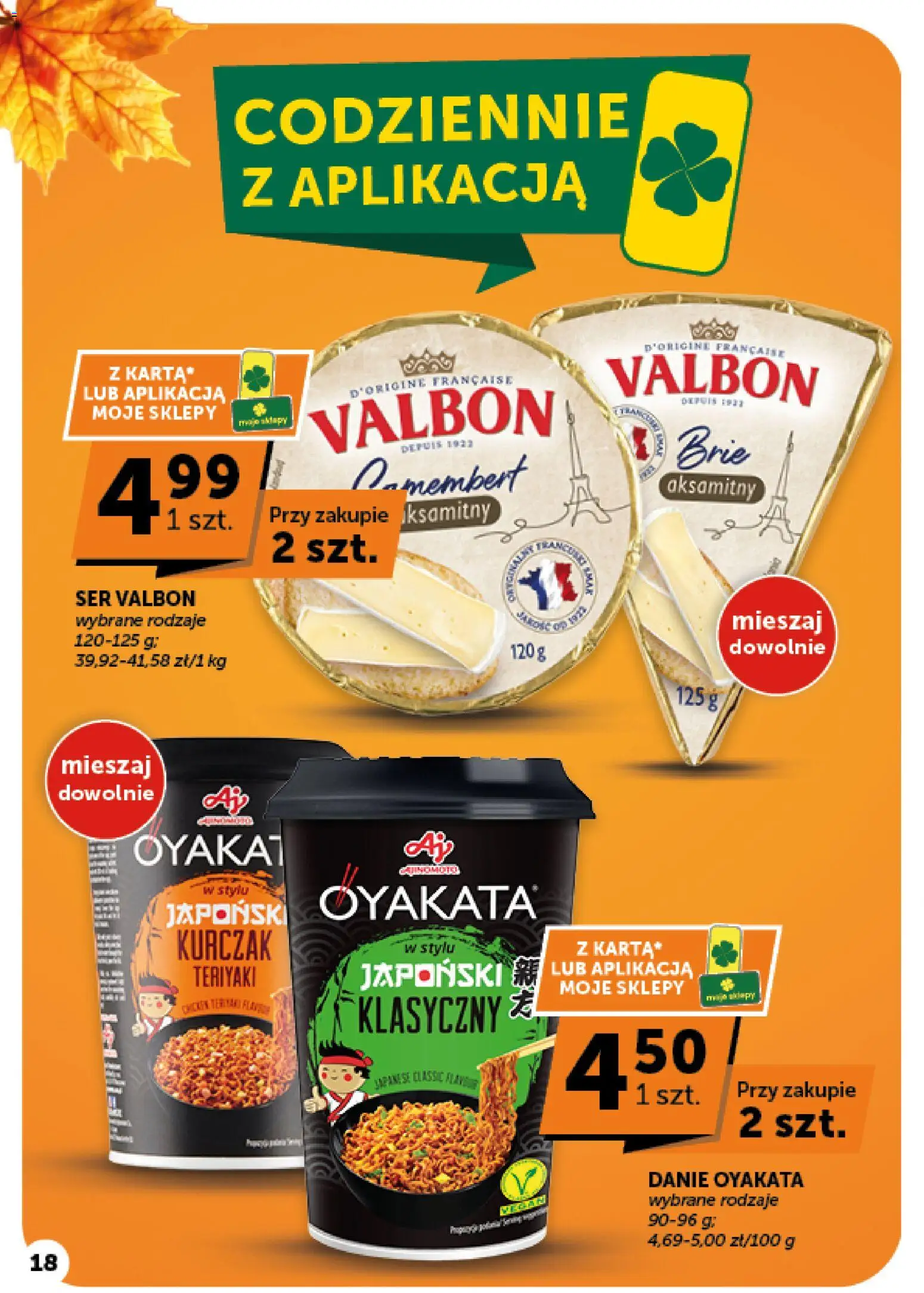 ABC gazetka od 15.10.2026 | Strona: 18 | Produkty: Kurczak, Camembert, Ser