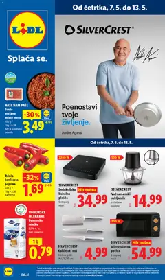 Lidl katalog akcije – veljaven od 07.05.2026
