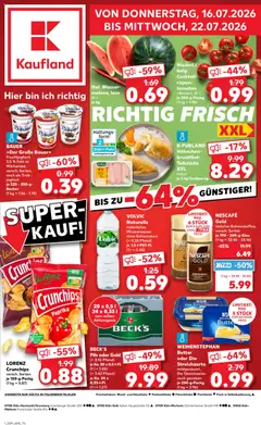 Kaufland Prospekt Köln ab 16.07.2026 gültig