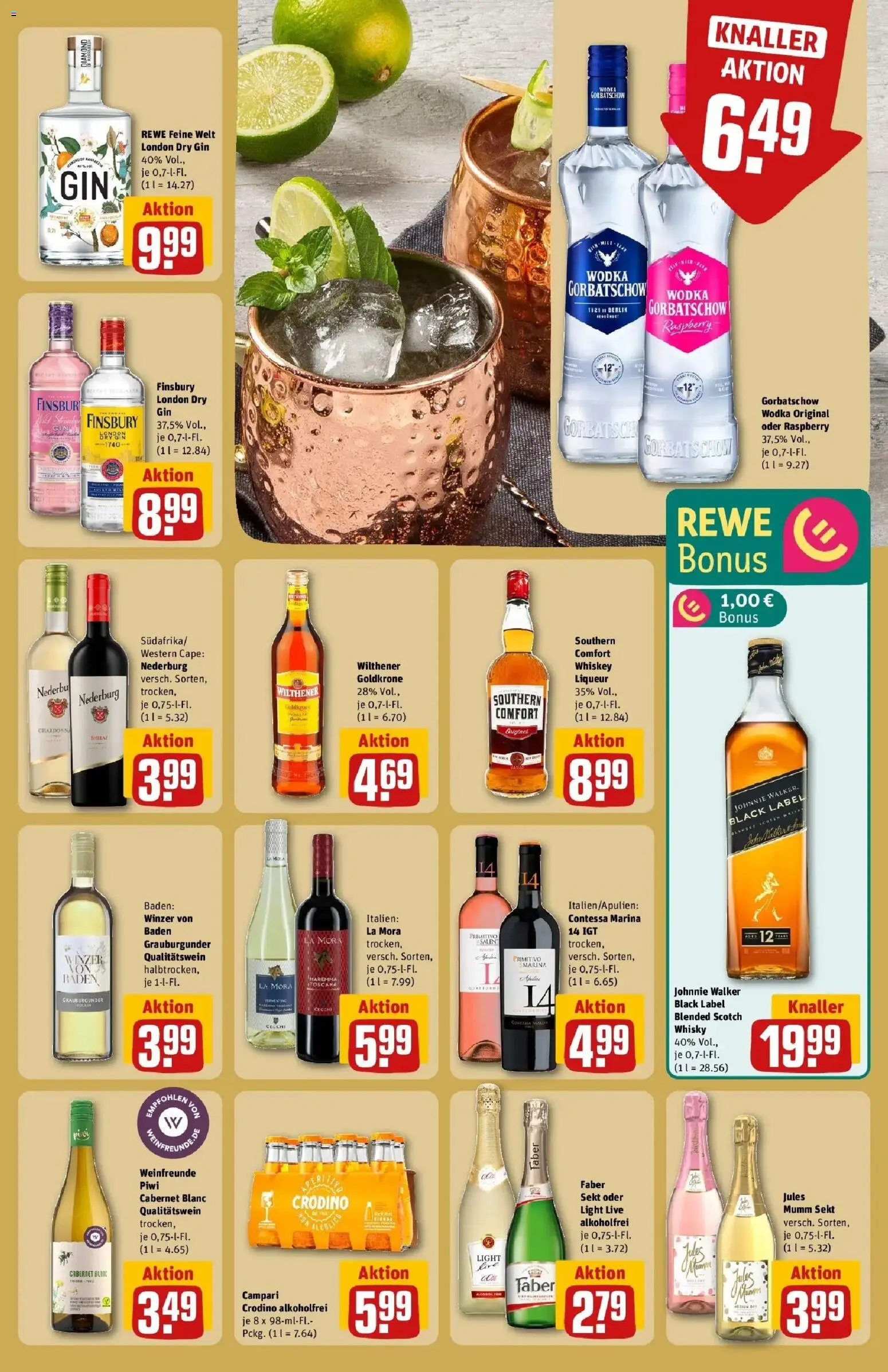 Rewe Prospekt Bielefeld	 – gültig ab 12.04.2026 | Seite: 21 | Produkte: Mumm sekt, Wilthener, Sekt, Jules mumm