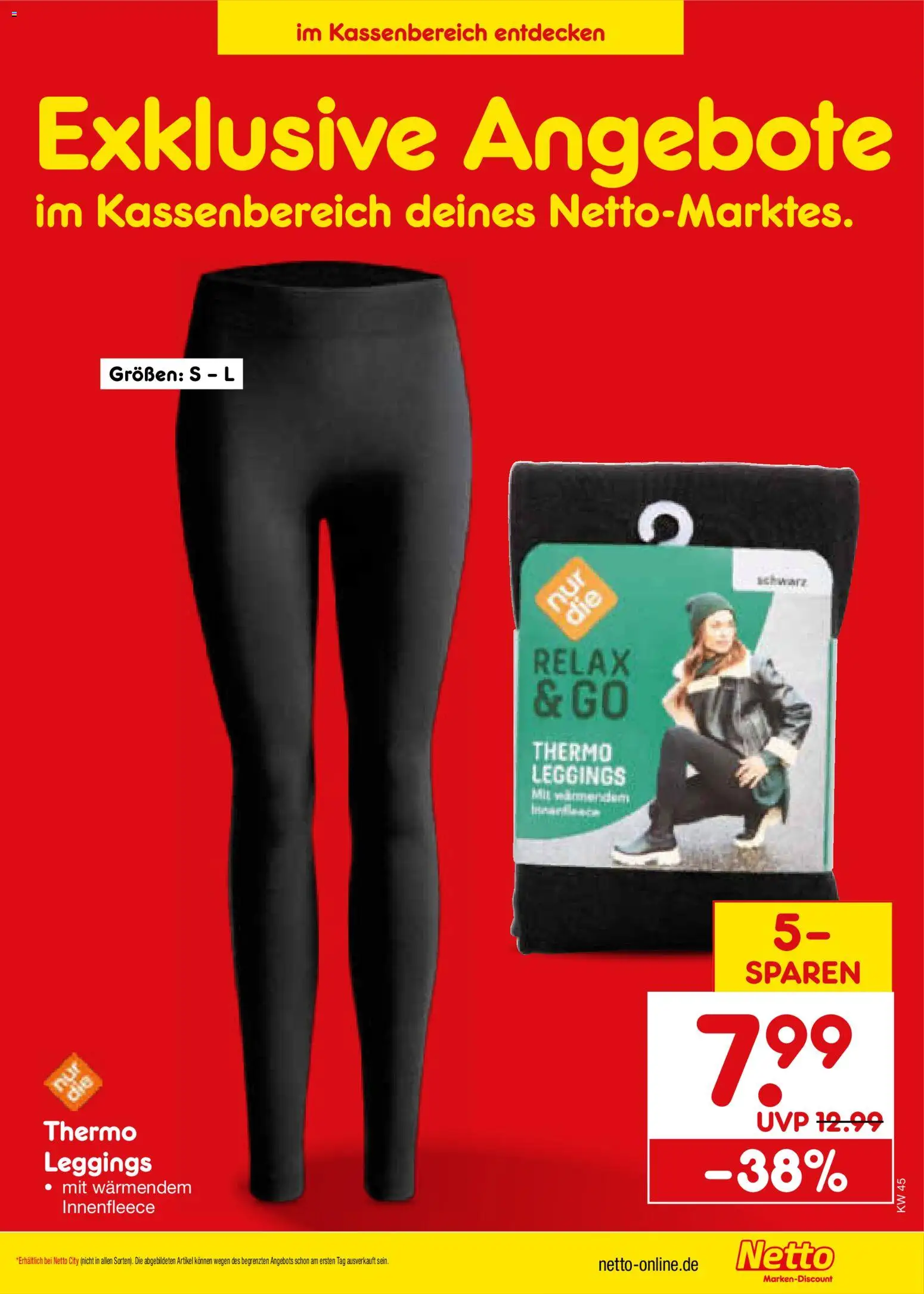 Netto Marken-Discount Prospekt – gültig ab 02.11.2026 | Seite: 69 | Produkte: Leggings