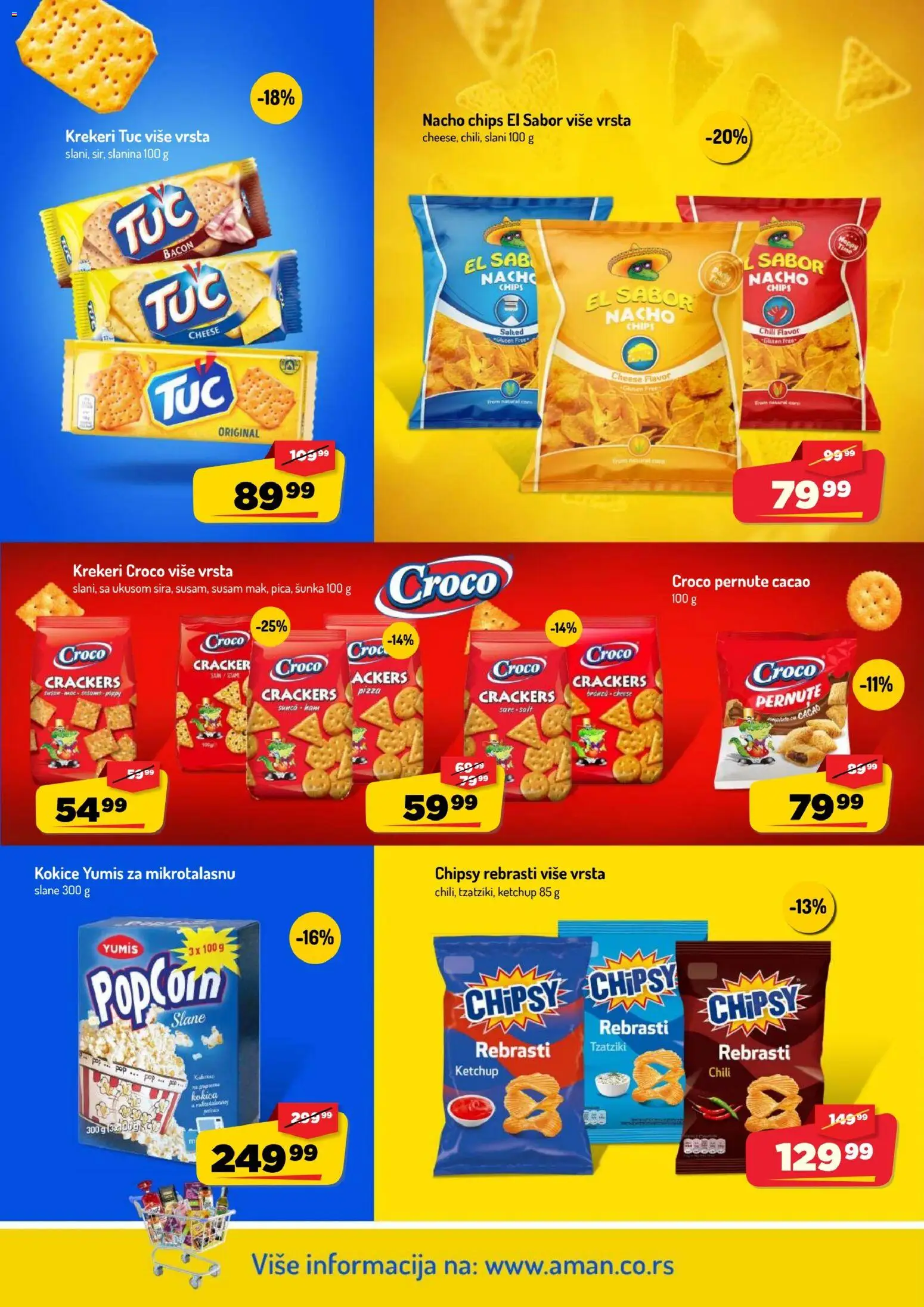 Aman katalog - važi od 31.08.2026 | Strana: 28 | Proizvode: Kokice, Krekeri, Popcorn, Šunka