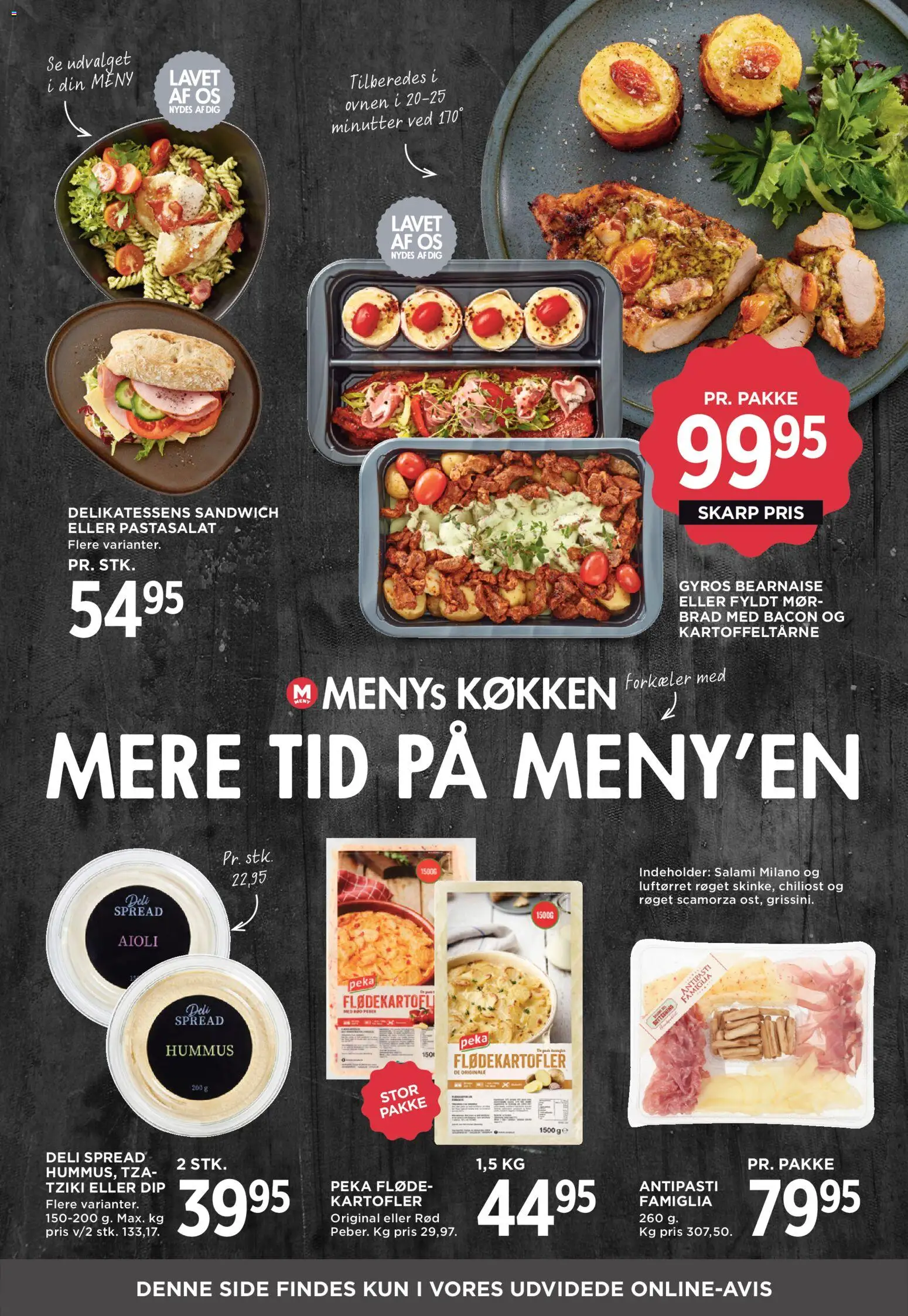 Meny tilbudsavis – gyldig fra 19.06.2026 | Side: 13 | Produkter: Salami, Kartofler, Peber, Bacon