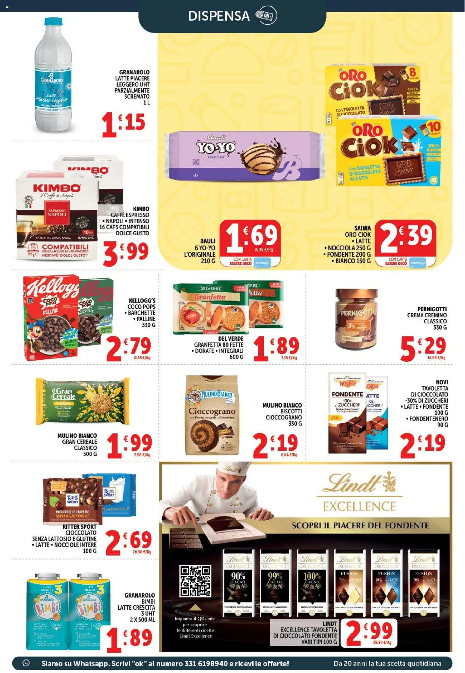 Volantino Decò del 01/09/2026 | Pagina: 13 | Prodotti: Biscotti, Latte, Farina integrale, Cacao