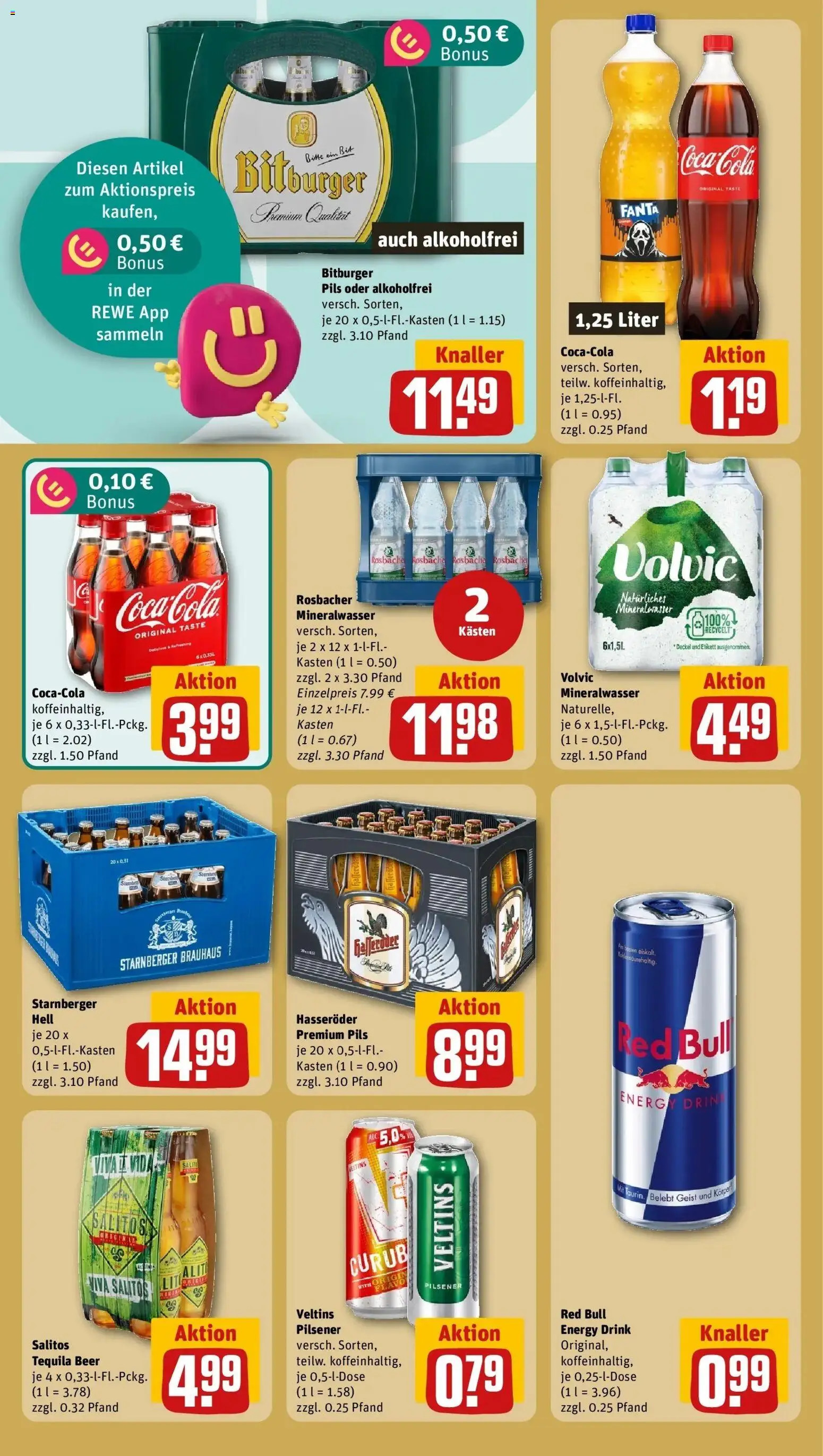 REWE Prospekt ab 05.10.2026 zum Blättern » Angebote | Seite: 20 | Produkte: Red bull, Fanta, Energy, Tequila