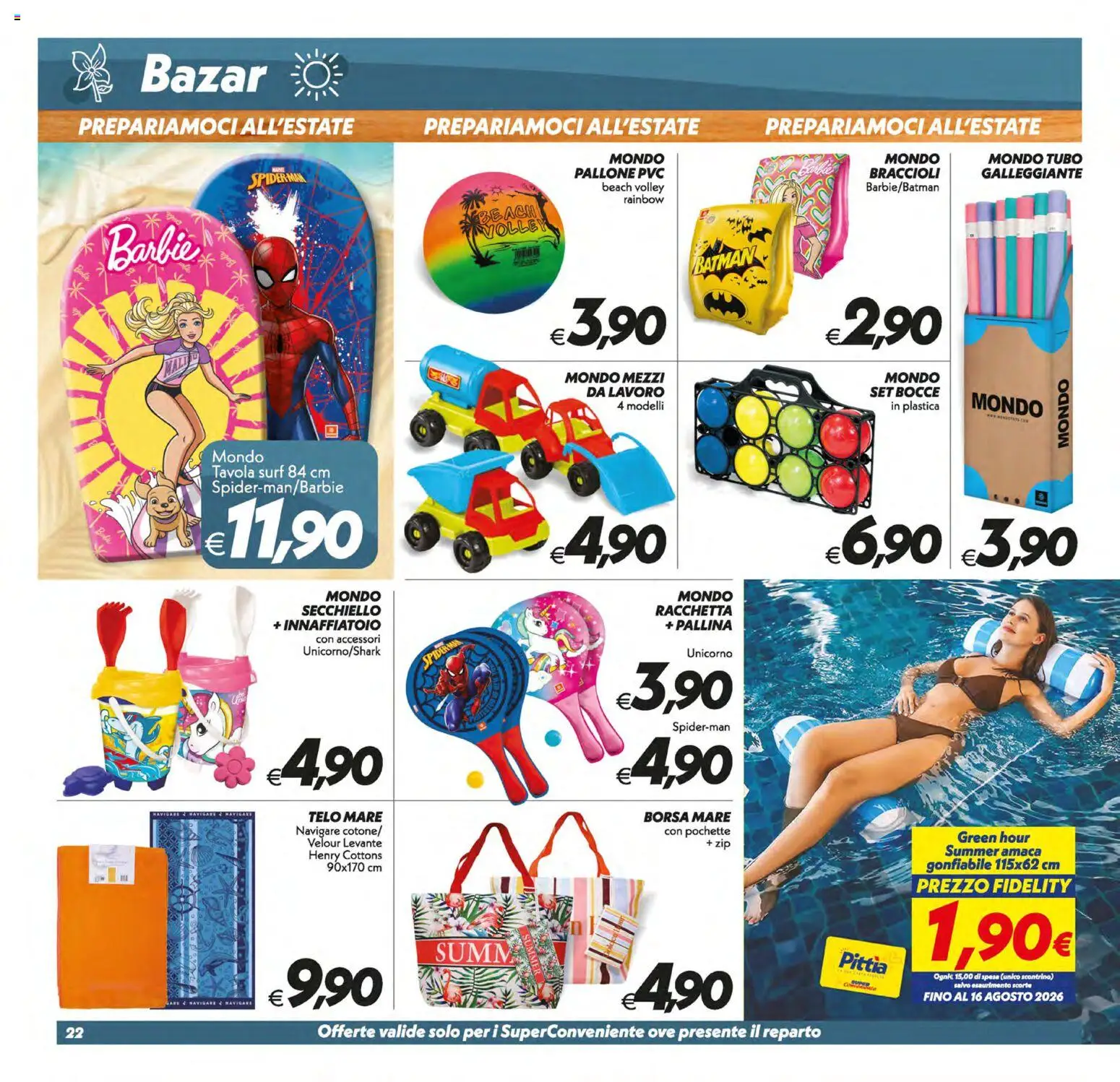 Volantino SuperConveniente del 19.06.2026 | Pagina: 22