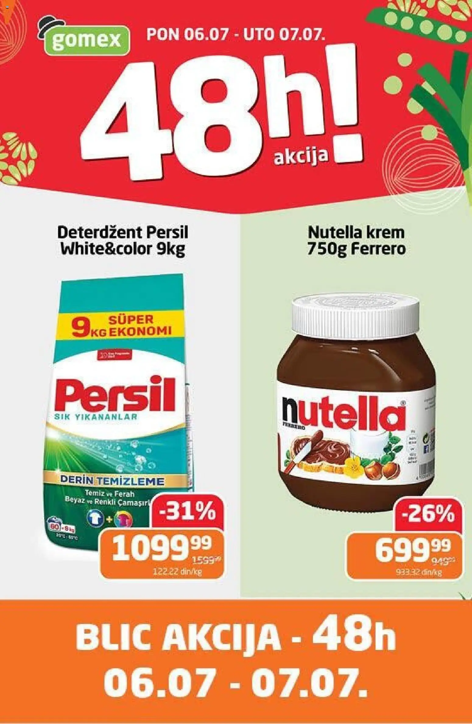 Gomex katalog – najnovije akcije od 06.07.2026