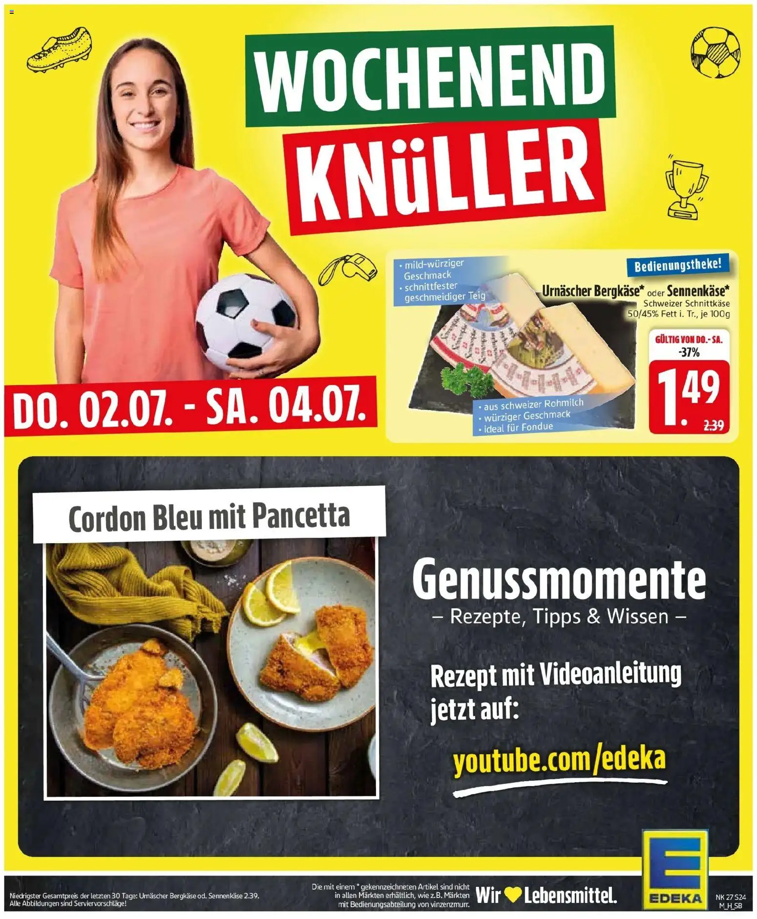 Edeka - EDEKA: Wochenangebote – gültig ab 28.06.2026 | Seite: 26 | Produkte: Fondue