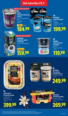 MILBONA, Stracciatella, proteinski desert, 4 x 125 g; 1 kg = 499.98 - pregled Lidl kataloga - važi od 23.07.2026 | Strana: 69