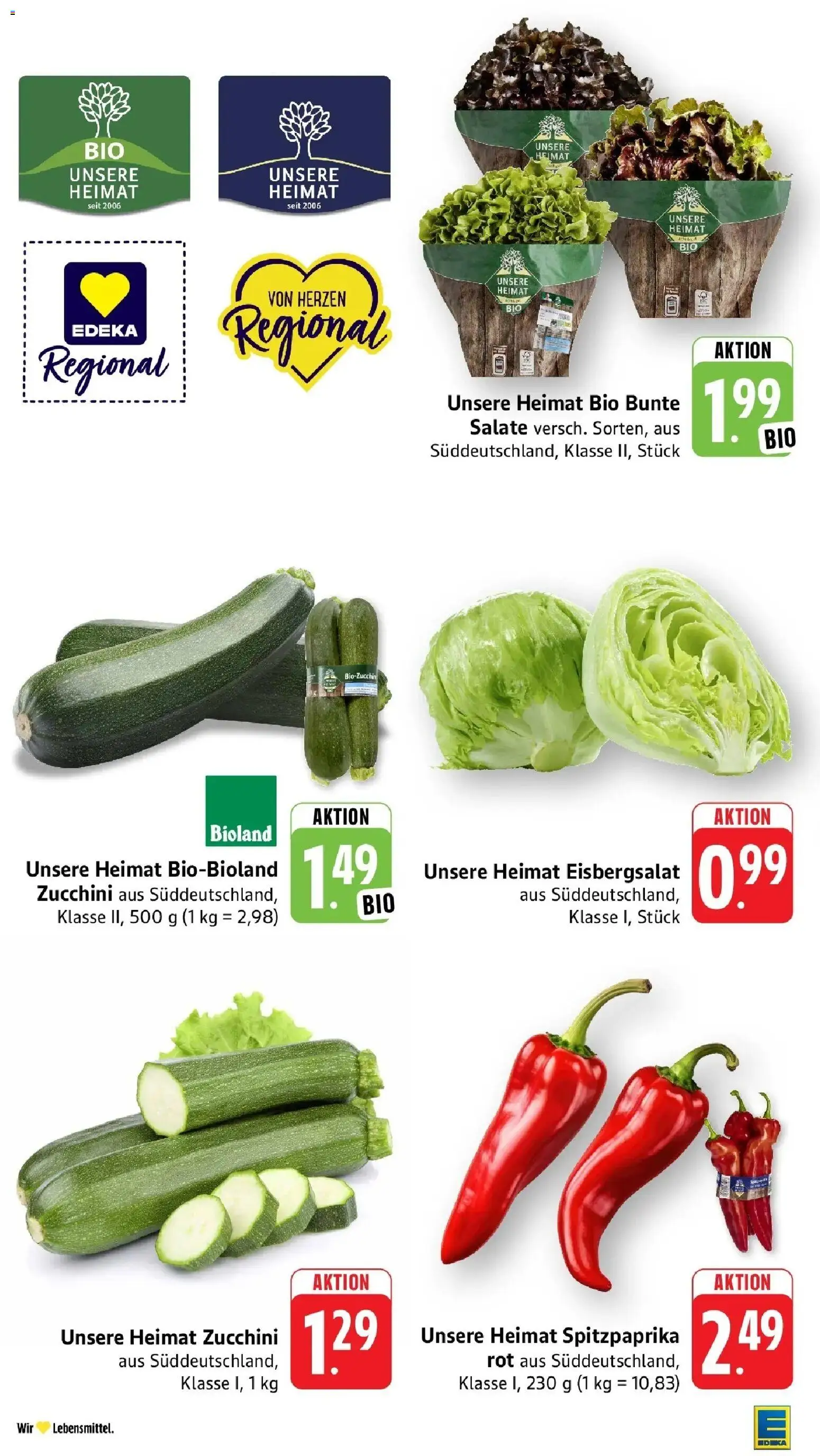 E center - E center: Wochenangebote – gültig ab 28.06.2026 | Seite: 12 | Produkte: Eisbergsalat, Zucchini