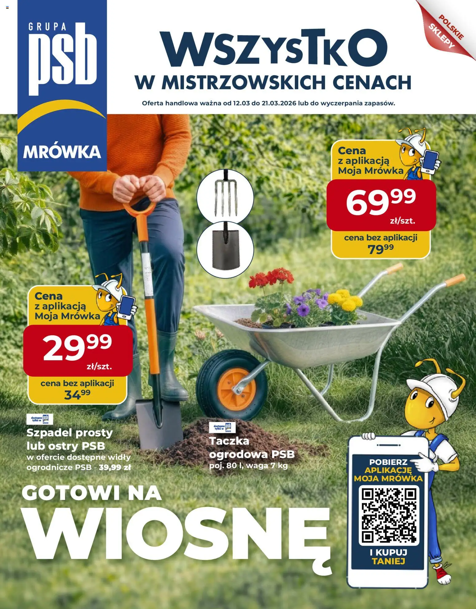 Mrówka gazetka od 12.03.2026 | Strona: 1 | Produkty: Waga