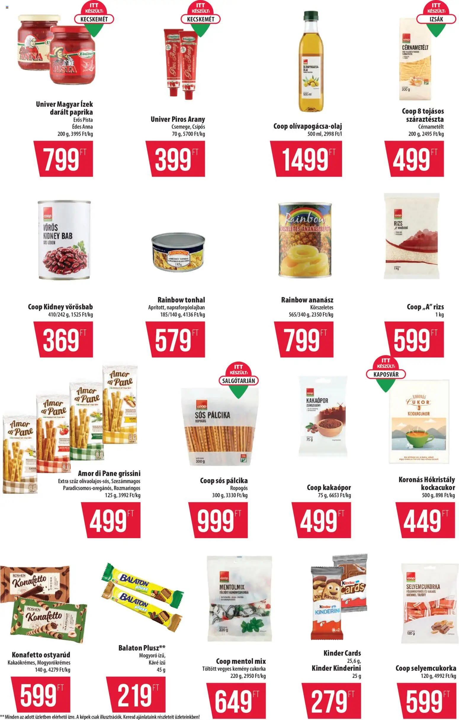 COOP akciós ujság - amely érvényes a következő dátumtól: 09.07.2026 | Oldal: 10