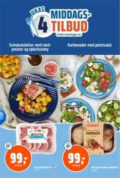 Forhåndsvisning av Coop Obs kundeavis gyldig fra 18/10/2026 | Side: 9 | Produkter: Koteletter, Potetsalat, Karbonader, Grilstad