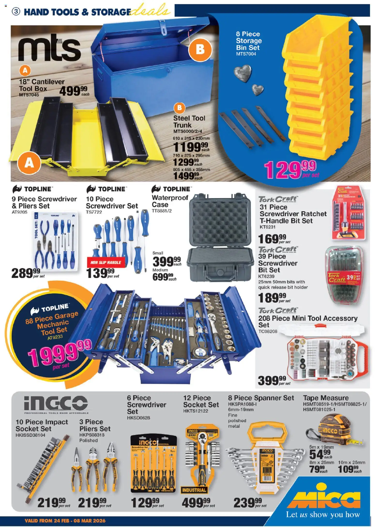 MICA Specials (24/02/2026 - 08/03/2026) Online
