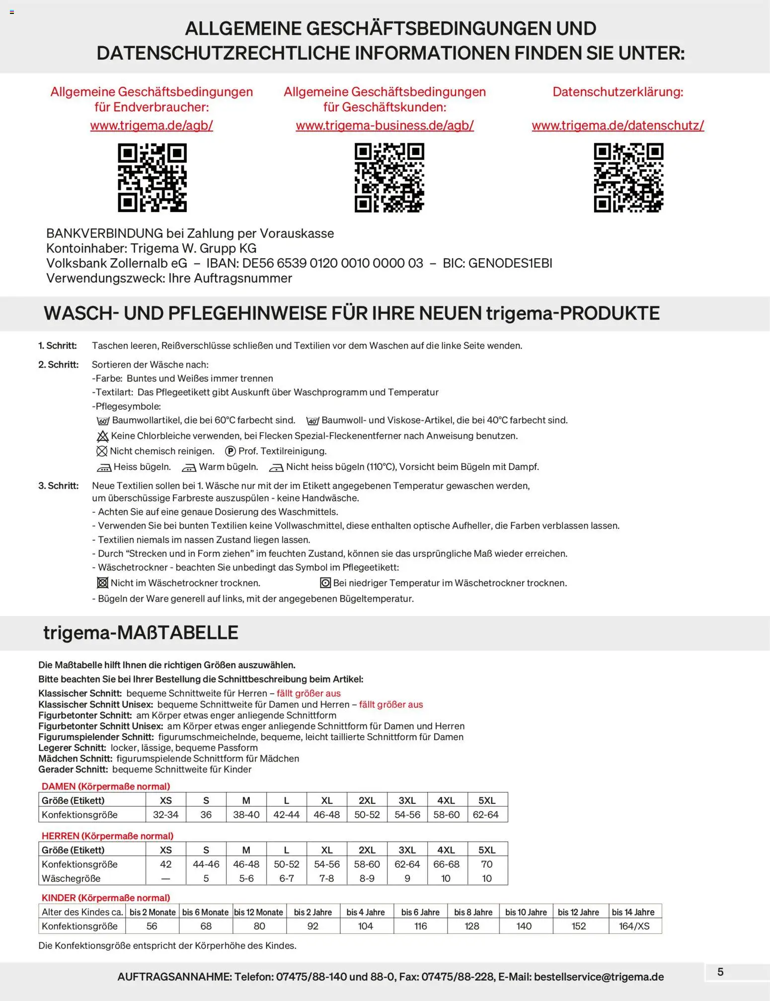 Trigema Prospekt – gültig ab 01.09.2026 | Seite: 6 | Produkte: Telefon
