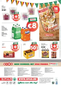Spar folder - Voorbeeld van een folder van Spar, geldig van 02/07/2026 | Pagina: 4 | Producten: Fanta, Sprite, La, Kan