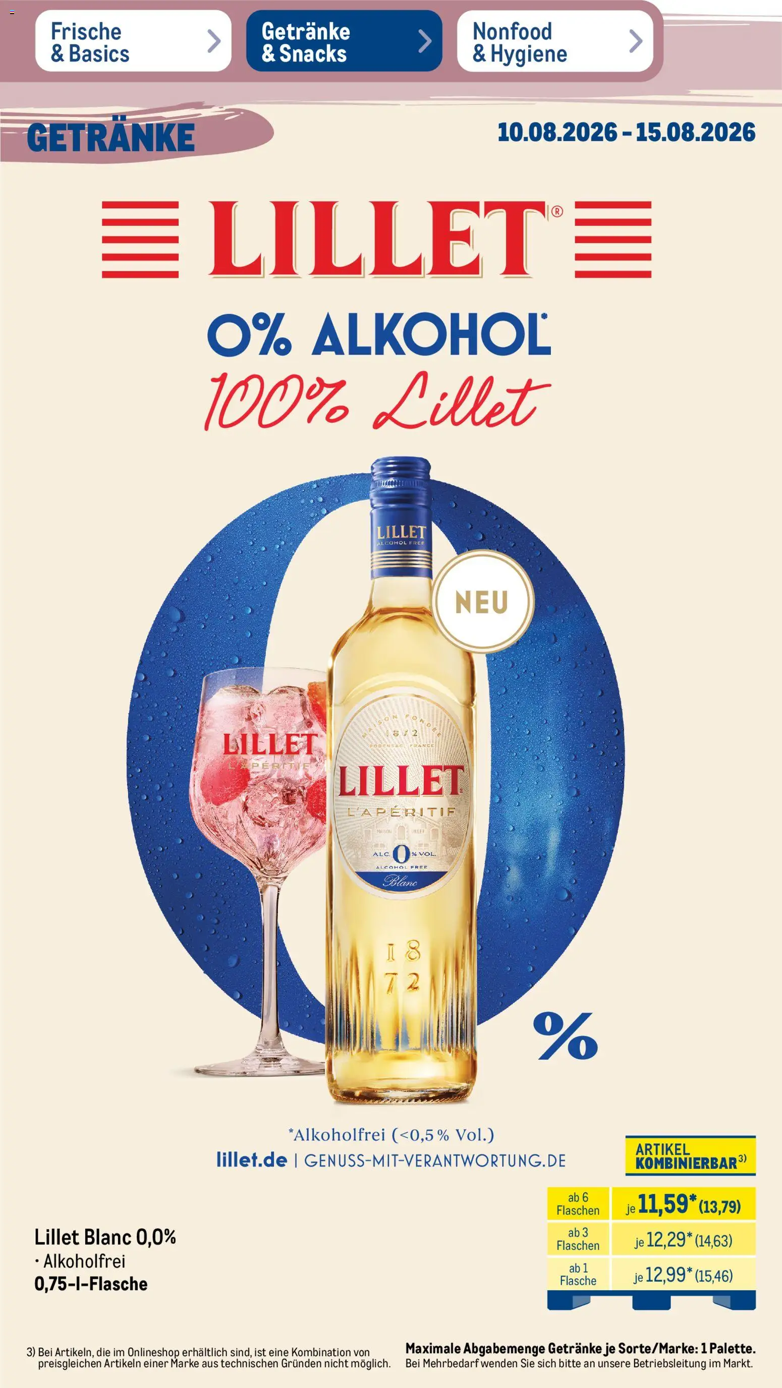 Metro Prospekt – gültig ab 10.08.2026 | Seite: 29 | Produkte: Lillet