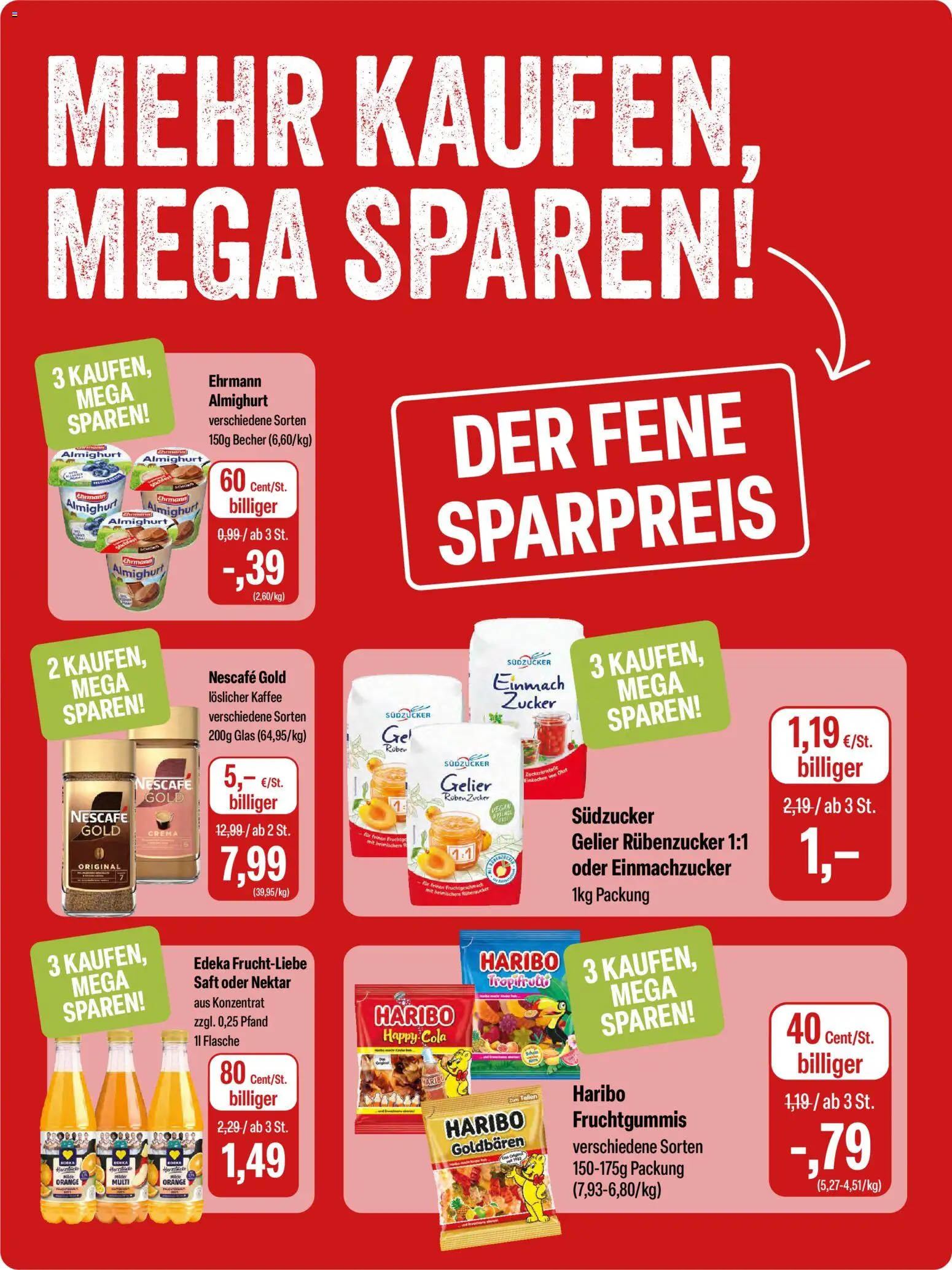 Feneberg Angebote – gültig ab 21.05.2026 | Seite: 10 | Produkte: Ehrmann almighurt, Cola, Kaffee, Nescafe gold