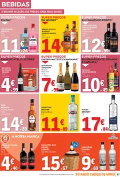 Pré-visualização E.Leclerc folheto válido de 03/09/2026 | Página: 27 | Produtos: Espumante, Brandy, Champagne, Vinho