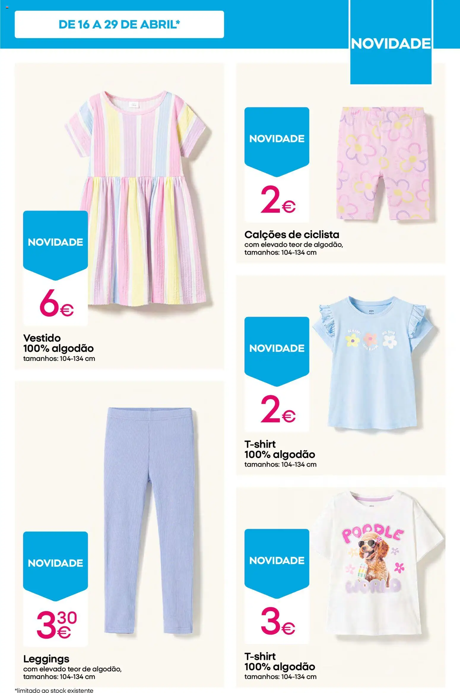Pepco folheto │ válido de 16.04.2026 | Página: 11 | Produtos: Vestido, Algodão, Calções, Leggings
