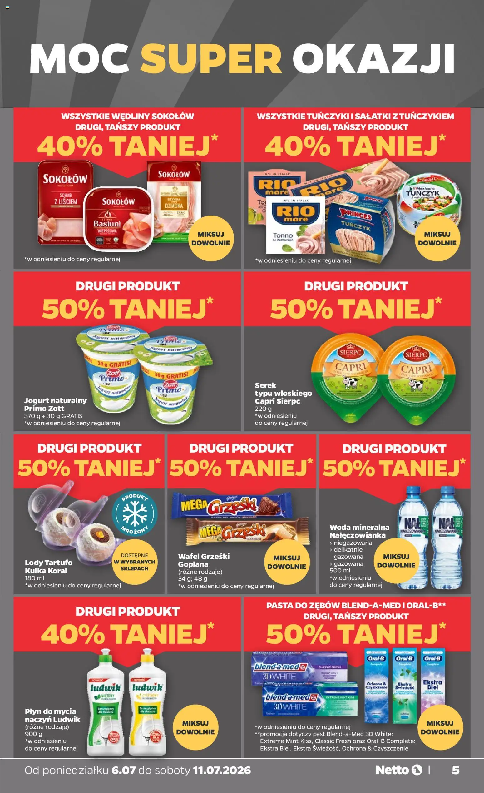 Netto gazetka od poniedziałku spożywcza od 06.07.2026 | Strona: 5