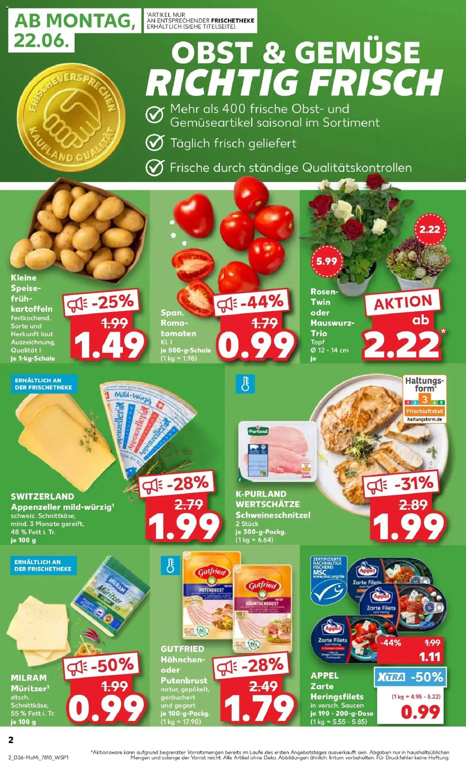 Kaufland Prospekt Unterschleißheim – gültig ab 22.06.2026 | Seite: 2