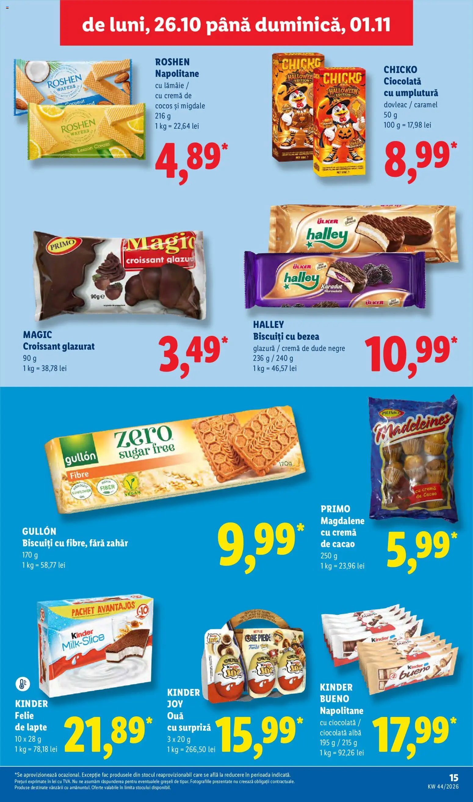 Noul catalog Lidl – valabil de la 26.10.2026 | Pagină: 15