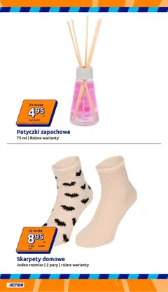 Pogląd oferty "Action gazetka" - ważna od 23.09.2026 | Strona: 18 | Produkty: Skarpetki, Pianki, Skarpetki złuszczające