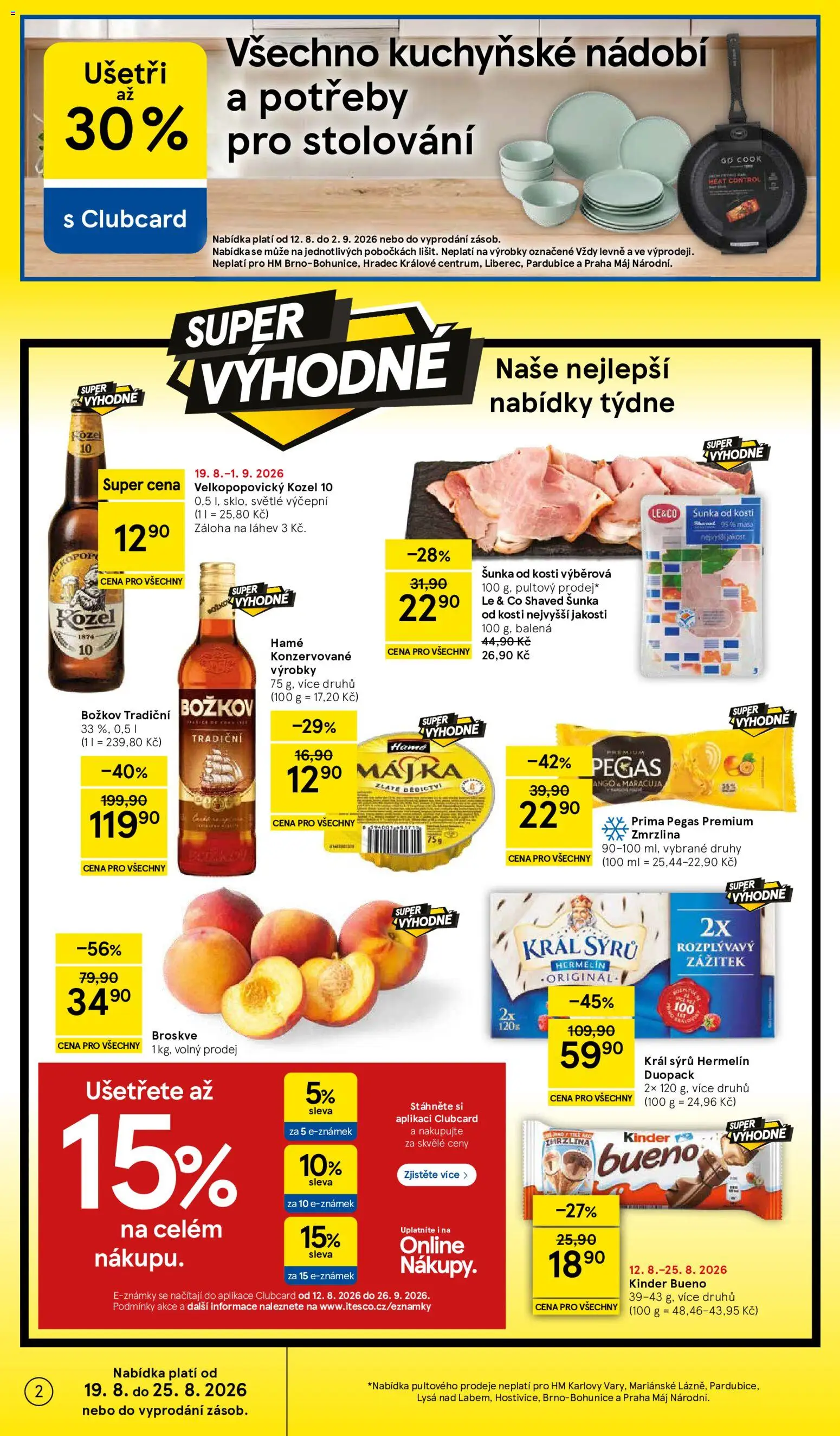 Tesco leták - Hypermarket od 19.08.2026 | Strana: 2