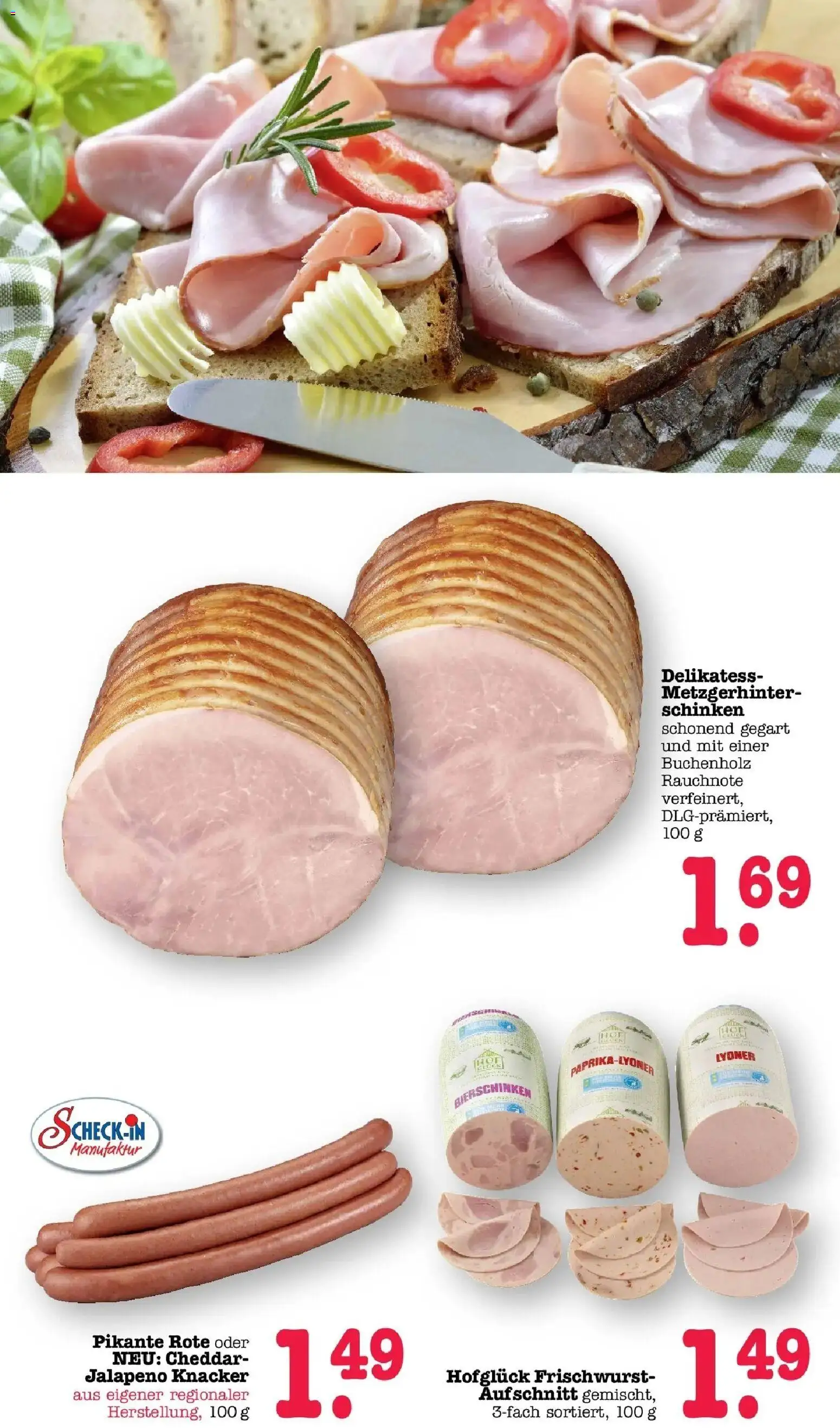 E center - E center: Wochenangebote – gültig ab 28.06.2026 | Seite: 12 | Produkte: Schinken