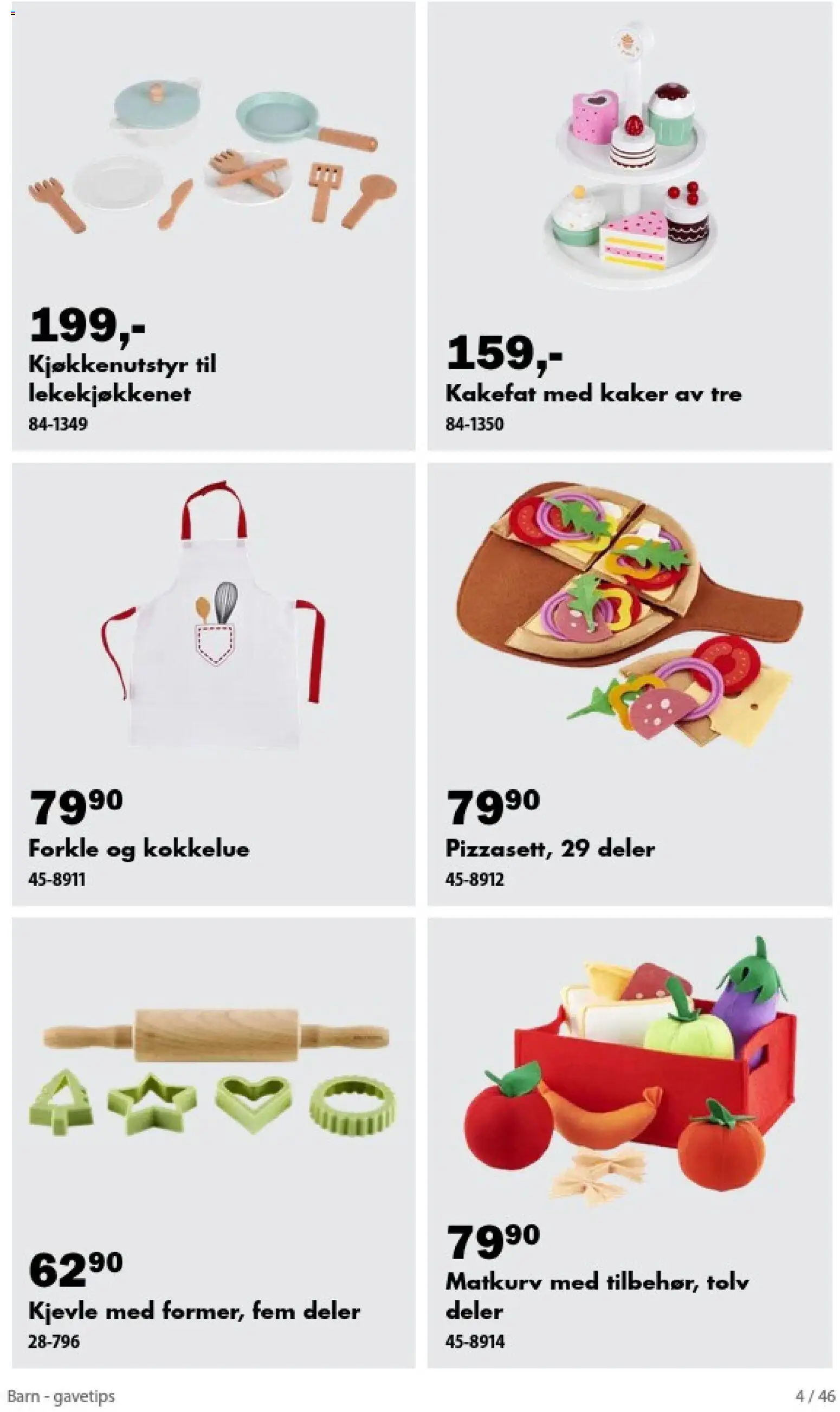 {H1} | Side: 4 | Produkter: Kaker, Forkle