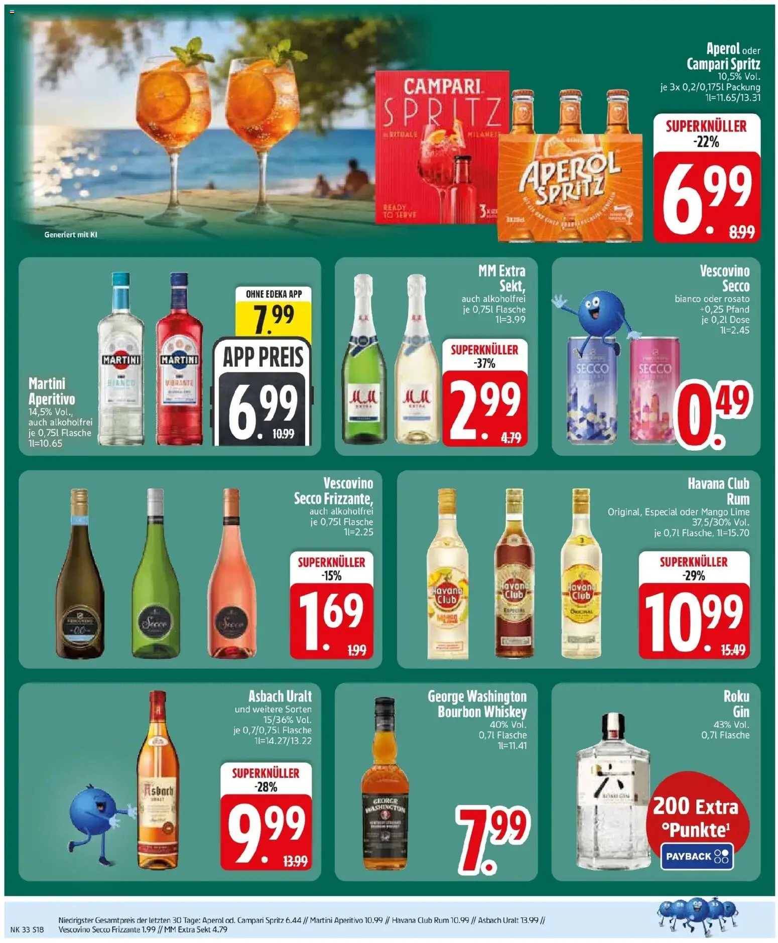 Edeka Prospekt Burgau (ab 10.08.2026) » Angebote Online | Seite: 20 | Produkte: Rum, Mango, Aperol, Bourbon