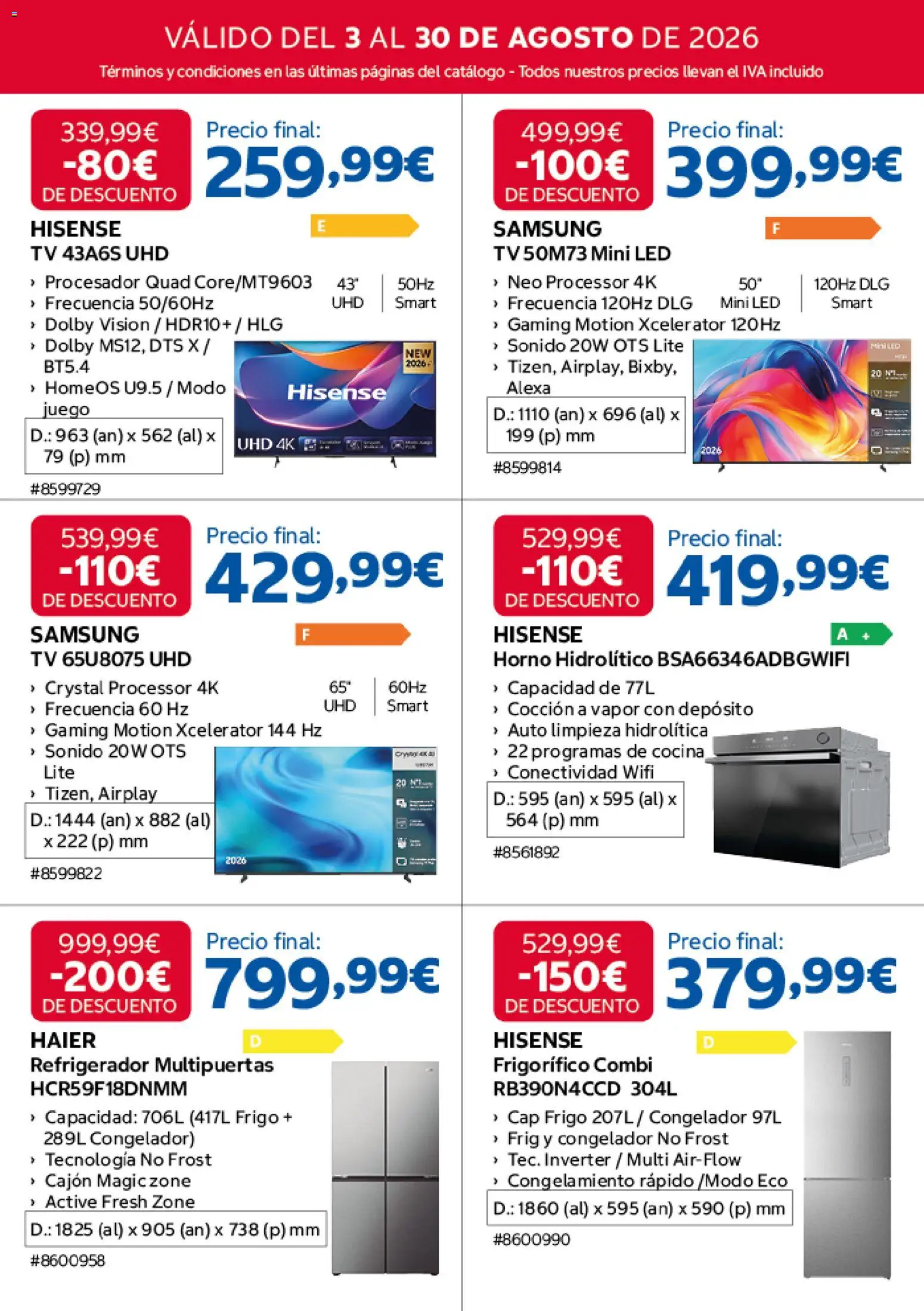 Costco catálogo │ válido desde el 03/08/2026 | Página: 2