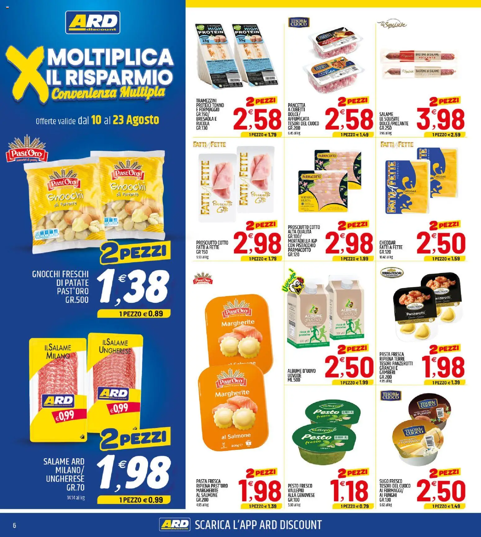 Volantino ARD Discount del 10/08/2026 | Pagina: 6