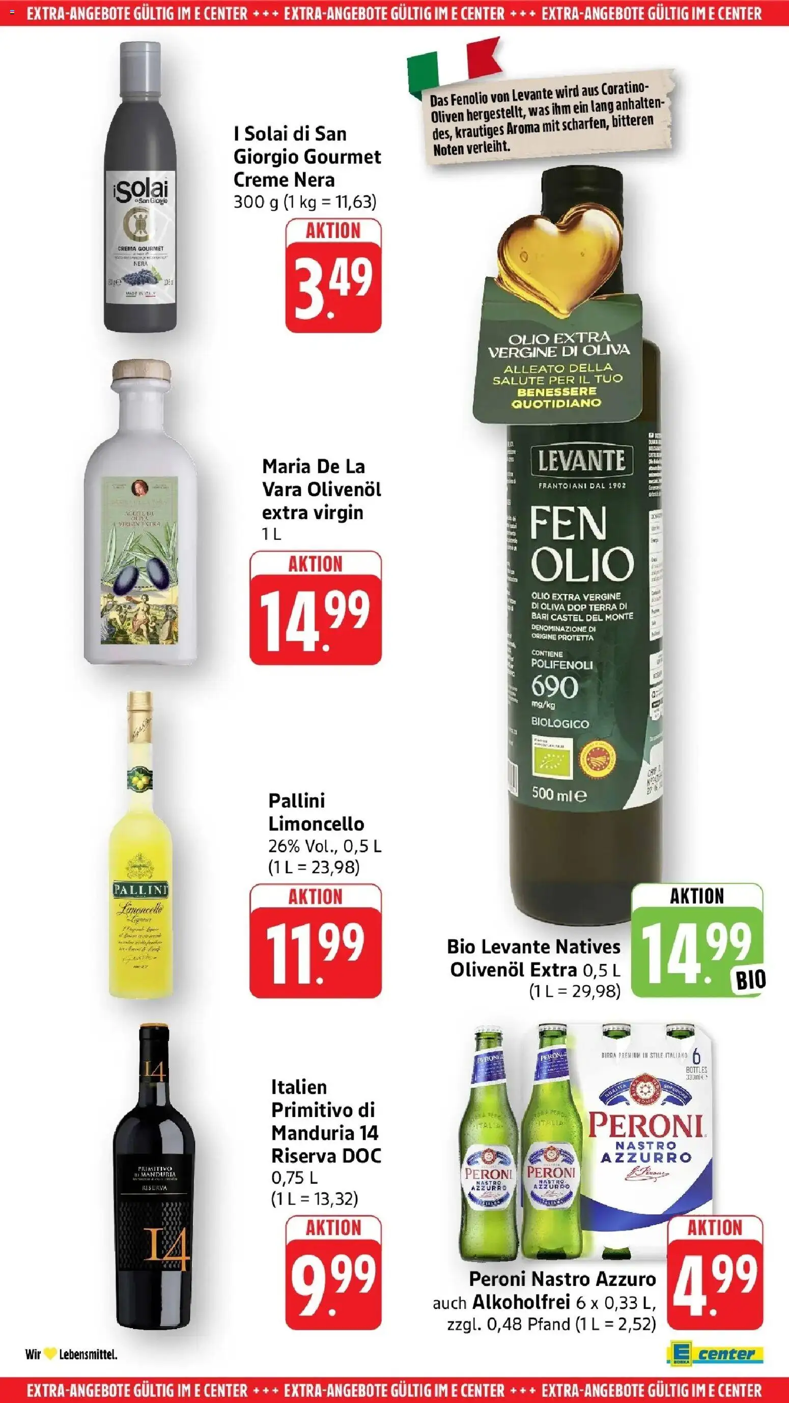 Edeka Prospekt Ulm-Lehr – gültig ab 01.06.2026 | Seite: 46 | Produkte: Olivenol, Creme, Limoncello
