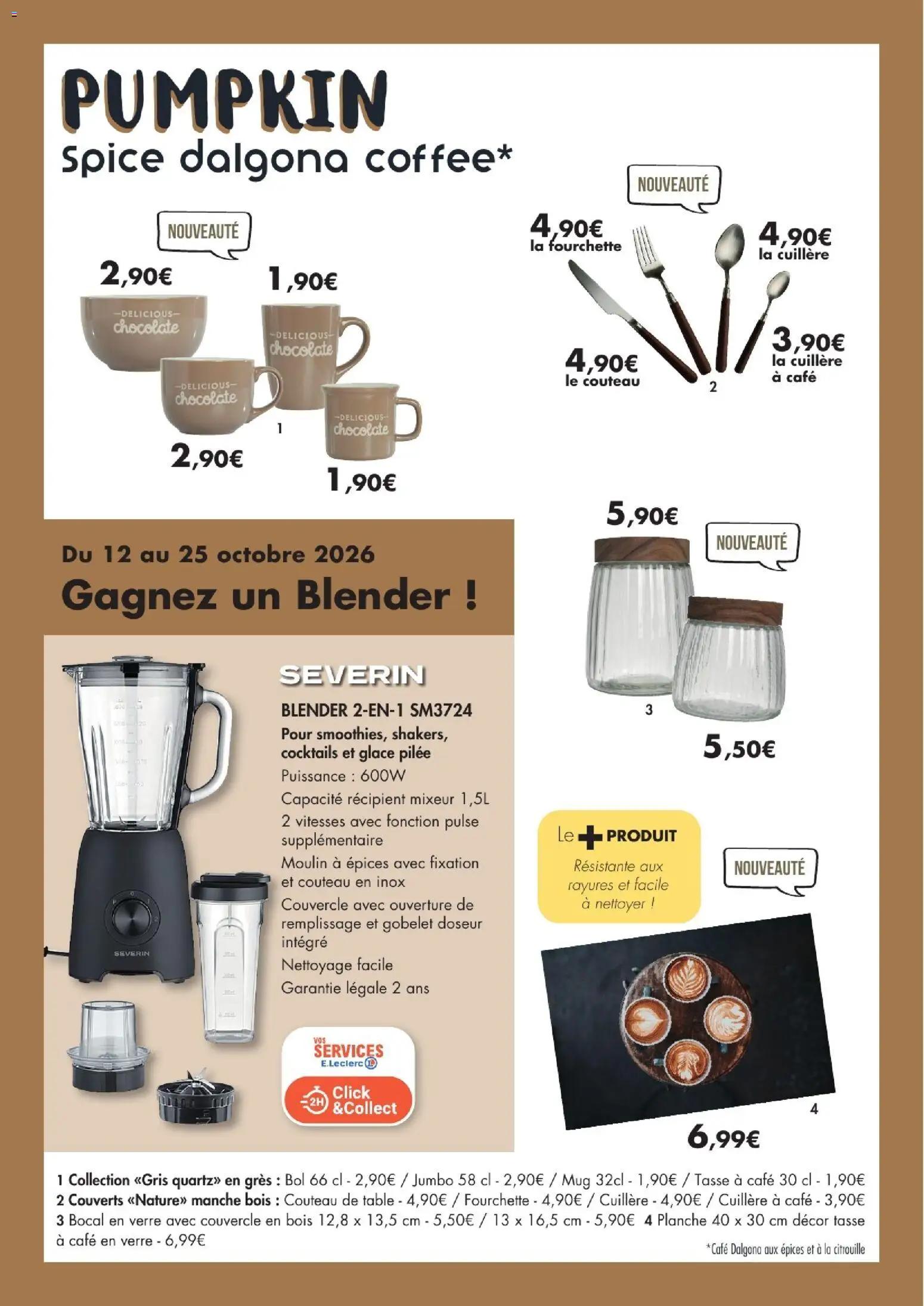 {H1} | Page: 14 | Produits: Couverts, Citrouille, Table, Moulin à épices